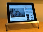 Brushed Aluminum iPad Stand